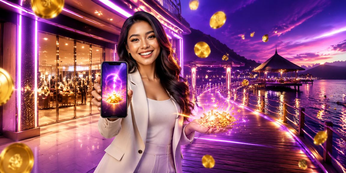 Antaramuka aplikasi kasino di Terengganu pada telefon pintar